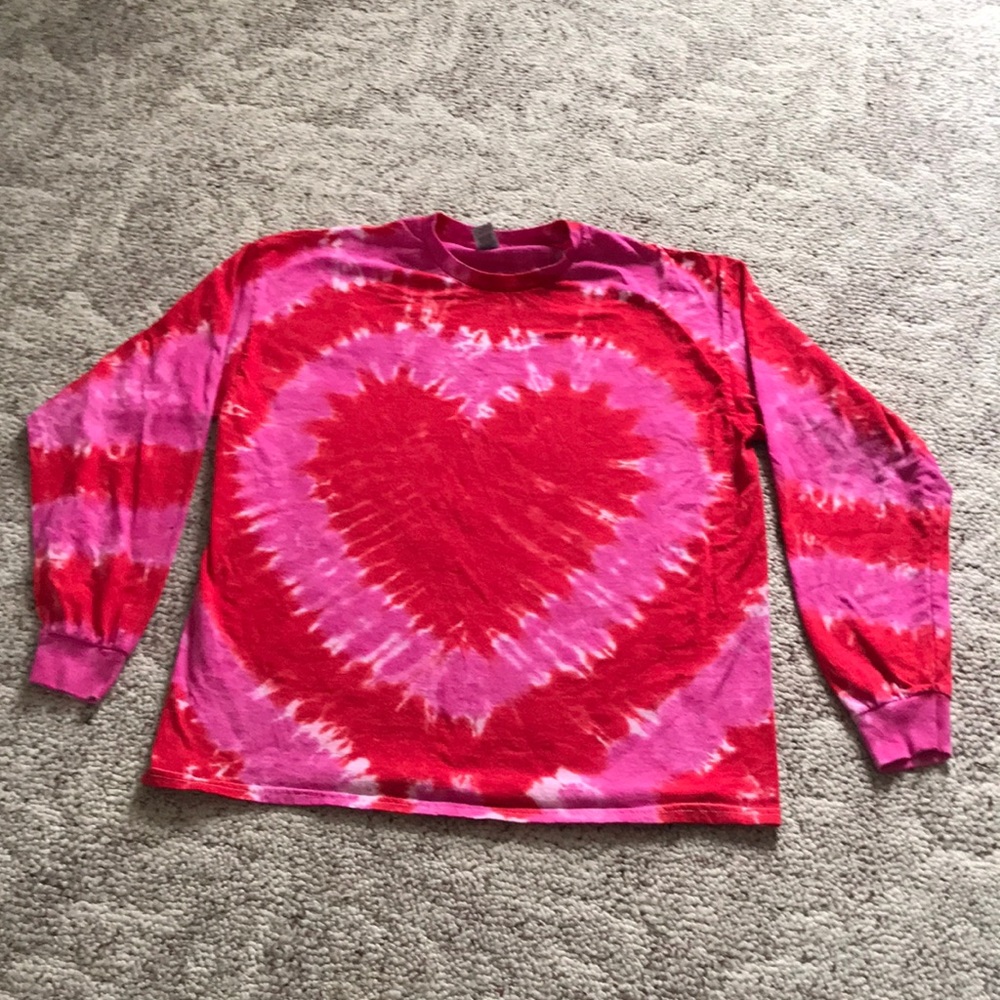 Tie-Dye Heart T-shirt